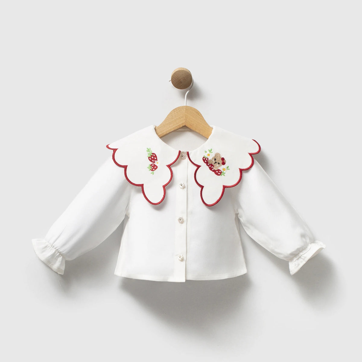Berry Sweet Teddy Outfit 4 PCS Set - 6-24M