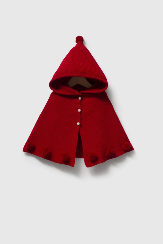 Christmas Story Cape & Dress Set - 6-24M