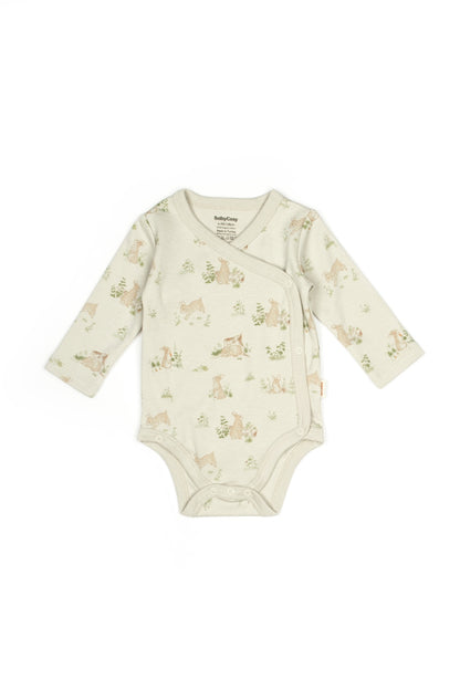 2 PCS Double Breasted Body Bunny - 100% Organic Cotton - 0-9M