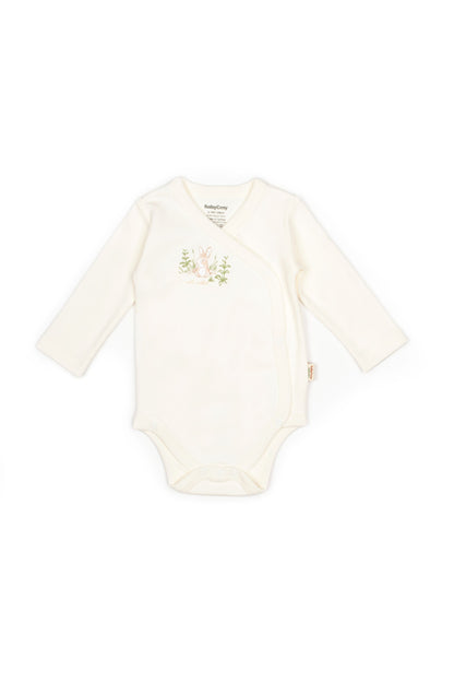 2 PCS Double Breasted Body Bunny - 100% Organic Cotton - 0-9M