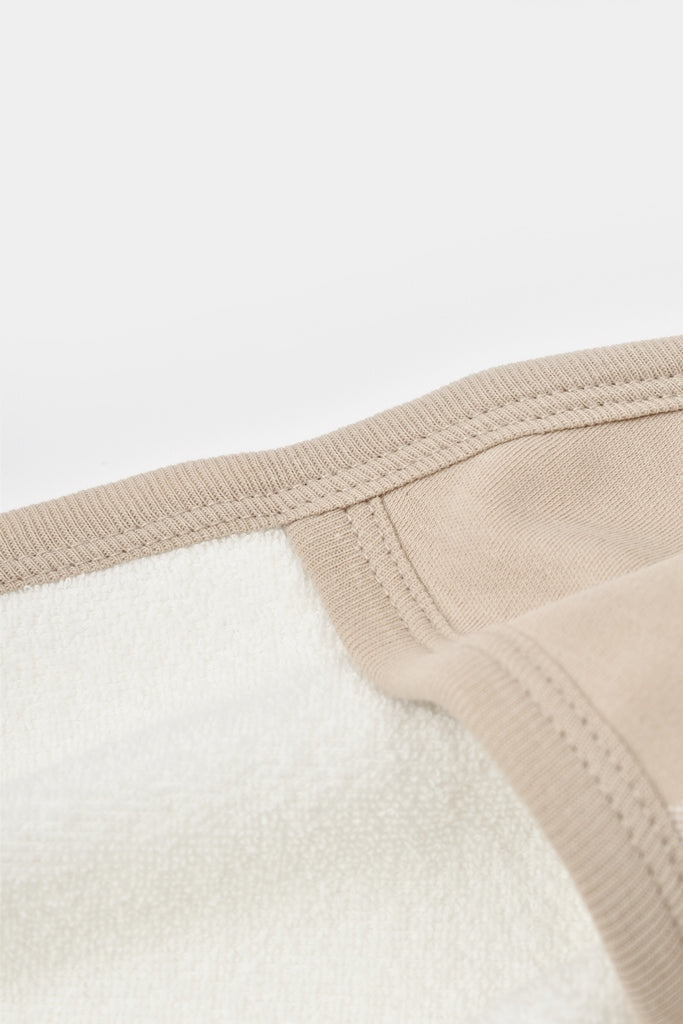 Bath Towel Giraffe - Mink - 100% Organic Cotton