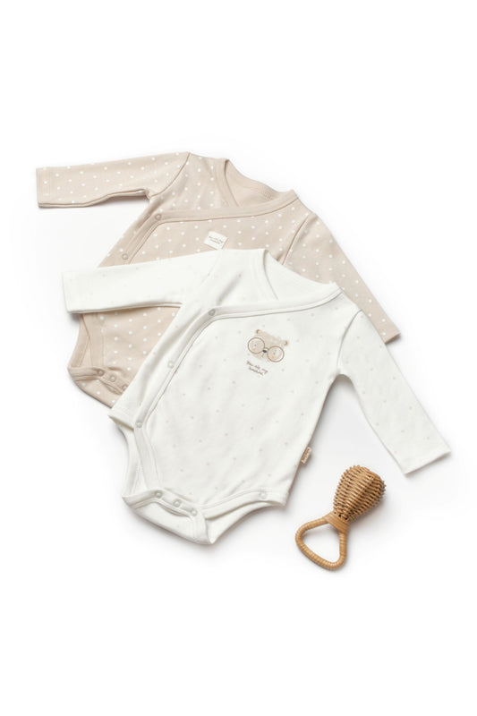 2 PCS Double Breasted Body - 100% Organic Cotton