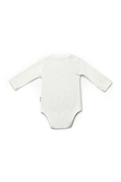 2 PCS Double Breasted Body Bear - 100% Organic Cotton - 0-9M