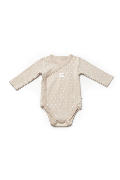 2 PCS Double Breasted Body Bear - 100% Organic Cotton - 0-9M