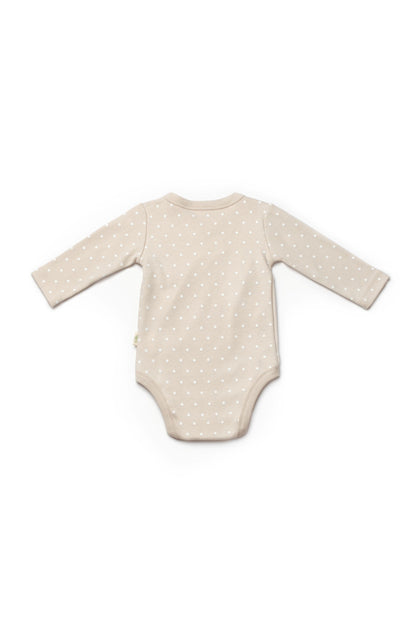 2 PCS Double Breasted Body Bear - 100% Organic Cotton - 0-9M