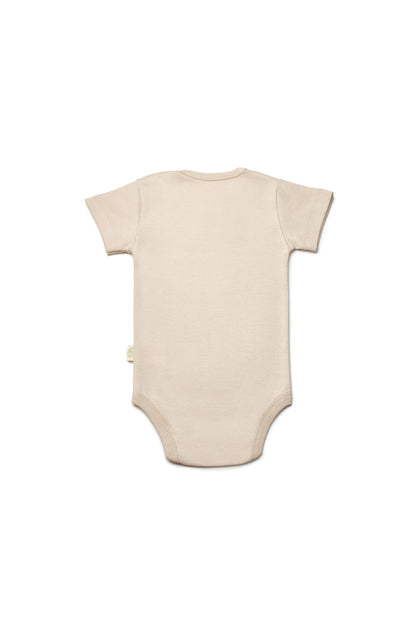 3 PCS Short Sleeve Body Bear - 100% Organic Cotton - 9-24M