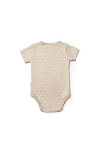 3 PCS Short Sleeve Body Bear - 100% Organic Cotton - 9-24M