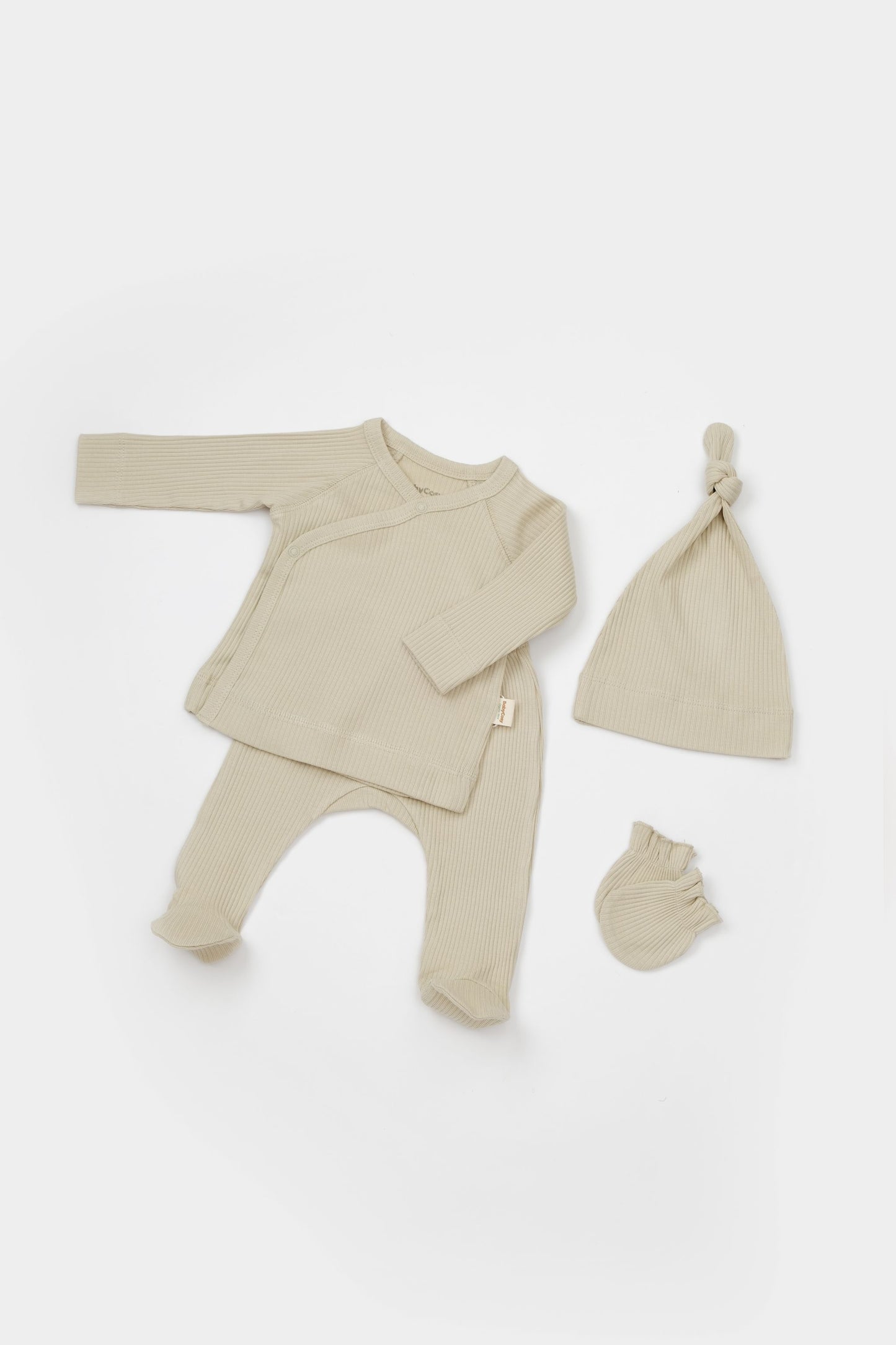 Newborn Set 4 Pcs - Light Green