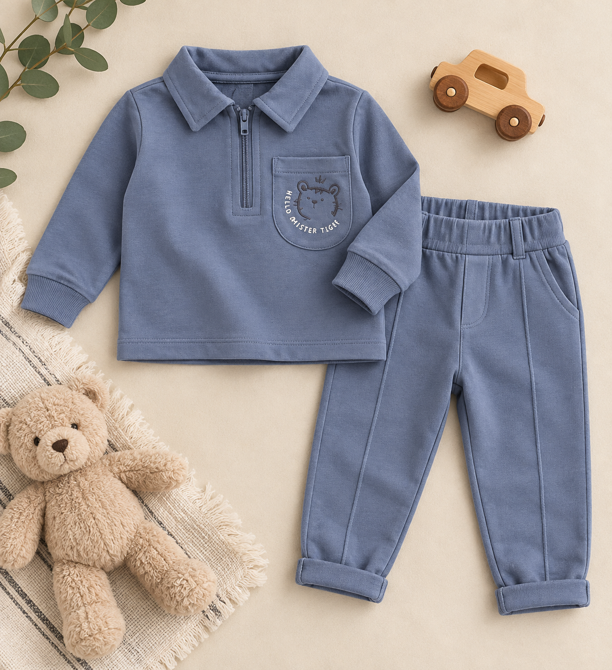 Hello Mister Tiger Baby Set - 6M-2Y