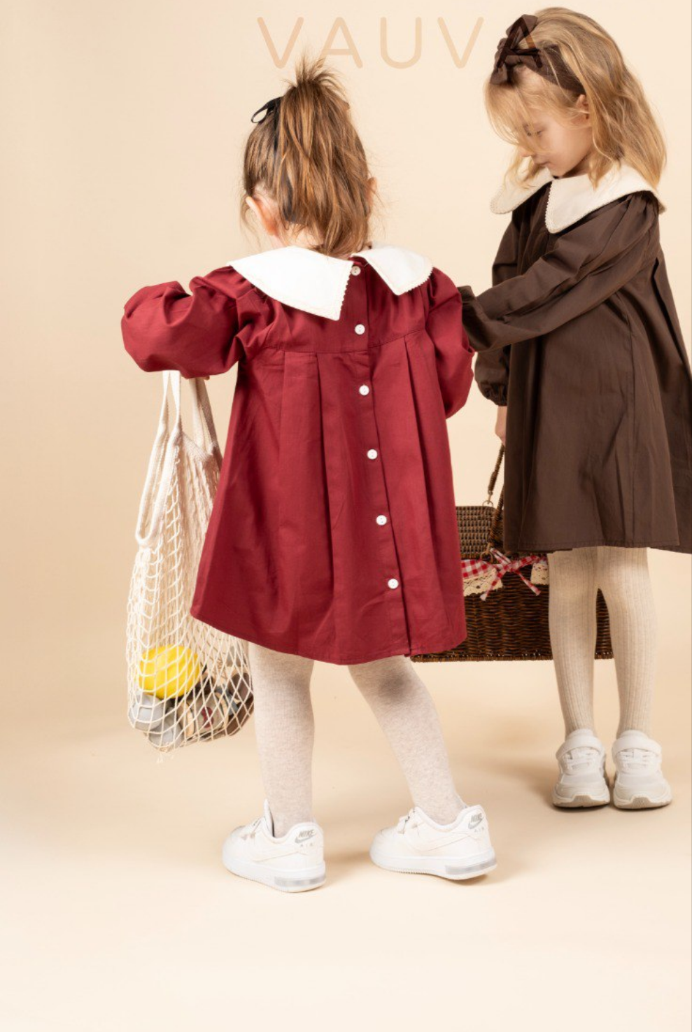 Michaella Dress - Navy Blue - 1-6Y