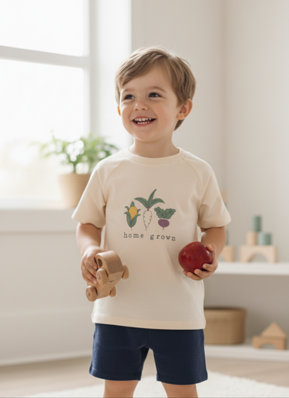 "Home Grown" Summer Short and T-Shirt Set