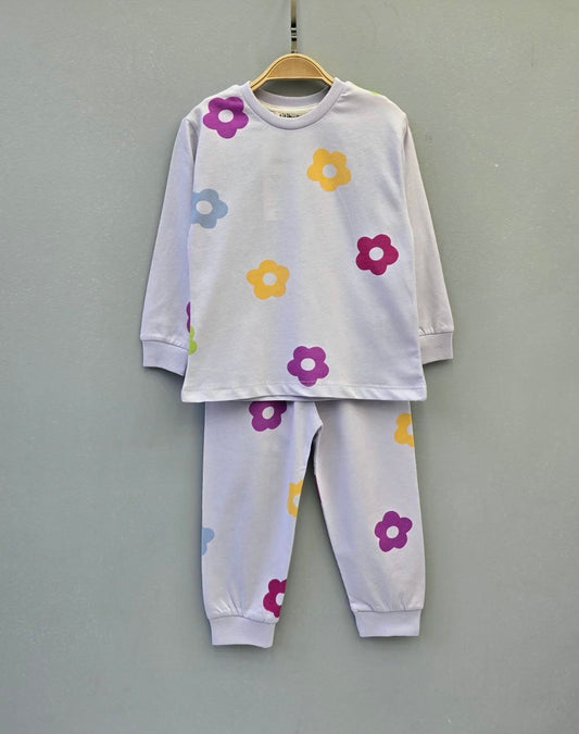 Pyjamas Light Cotton Floral - 1-5Y