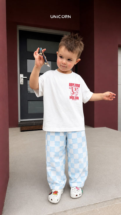 New York BAGELS - Pants & Tshirt Set - 2-8Y