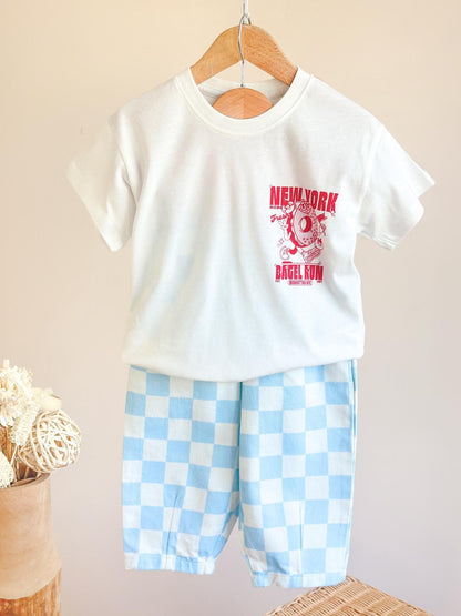 New York BAGELS - Pants & Tshirt Set - 2-8Y