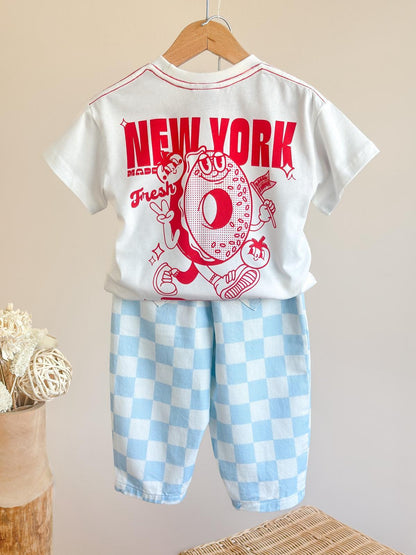 New York BAGELS - Pants & Tshirt Set - 2-8Y