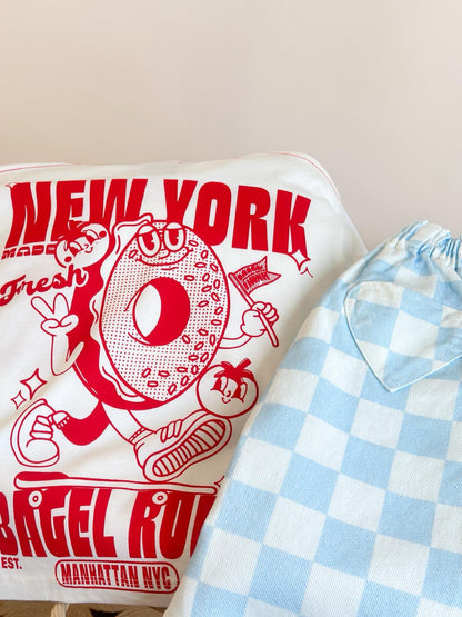 New York BAGELS - Pants & Tshirt Set - 2-8Y