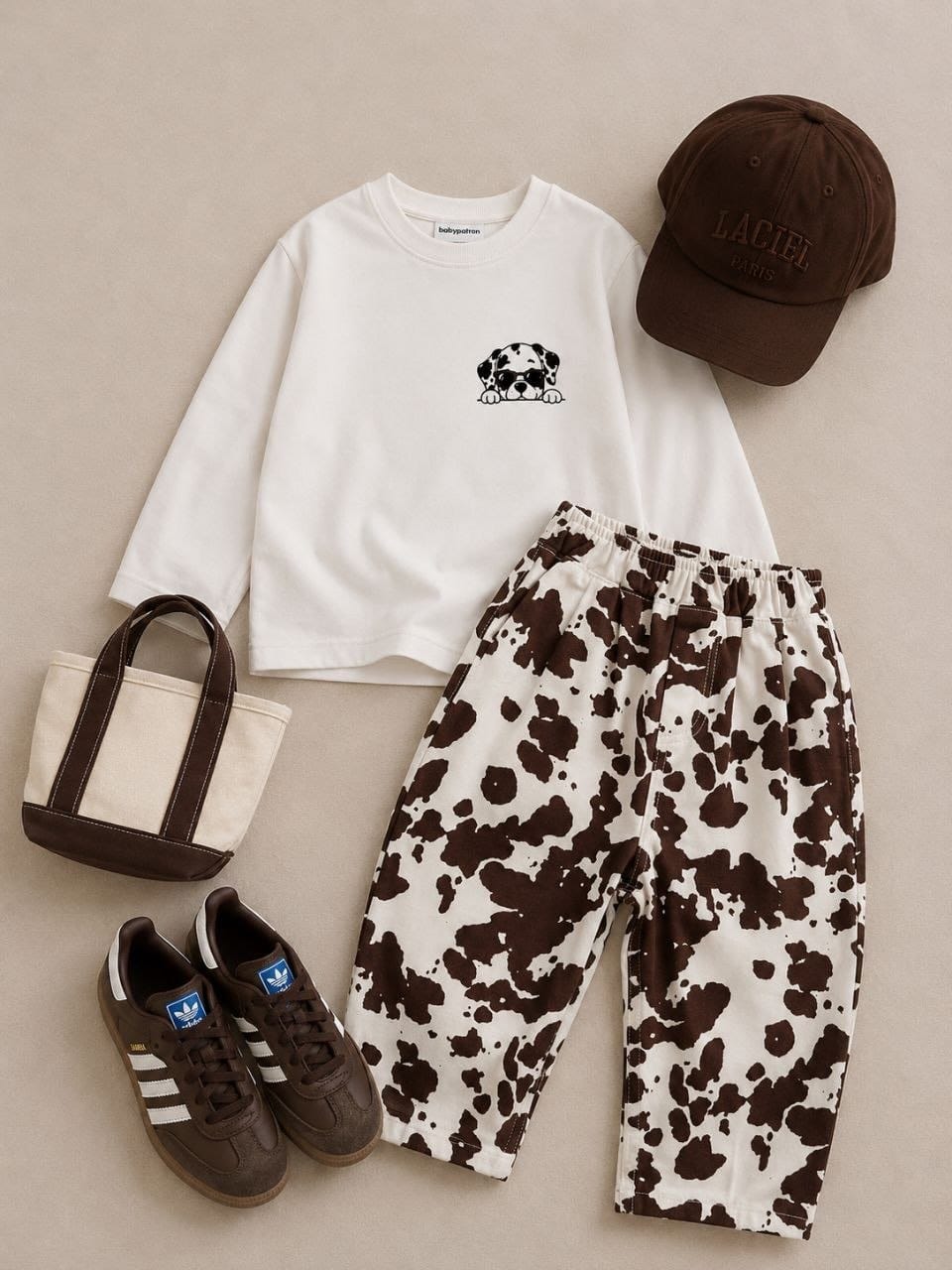 The Cool Dalmatian Pants & Sweater Set - 2-8Y