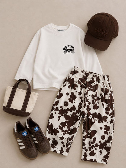 The Cool Dalmatian Pants & Sweater Set - 2-8Y