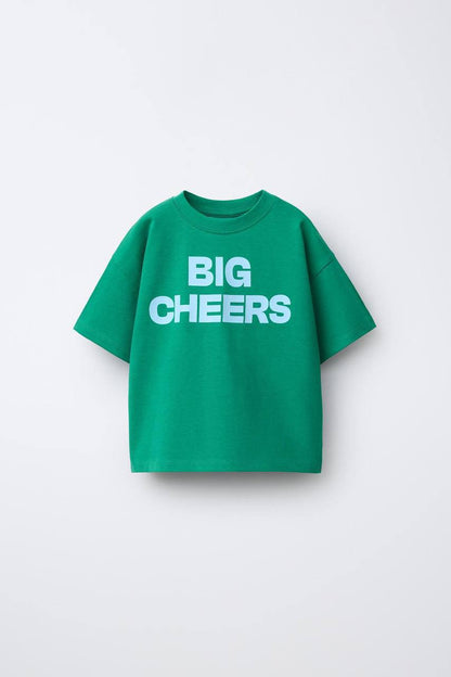 TSHIRT - BIG CHEERS - 2-7Y
