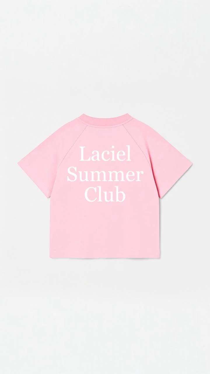 Pink Tshirt - LaCiel Summer Club - 2-7Y