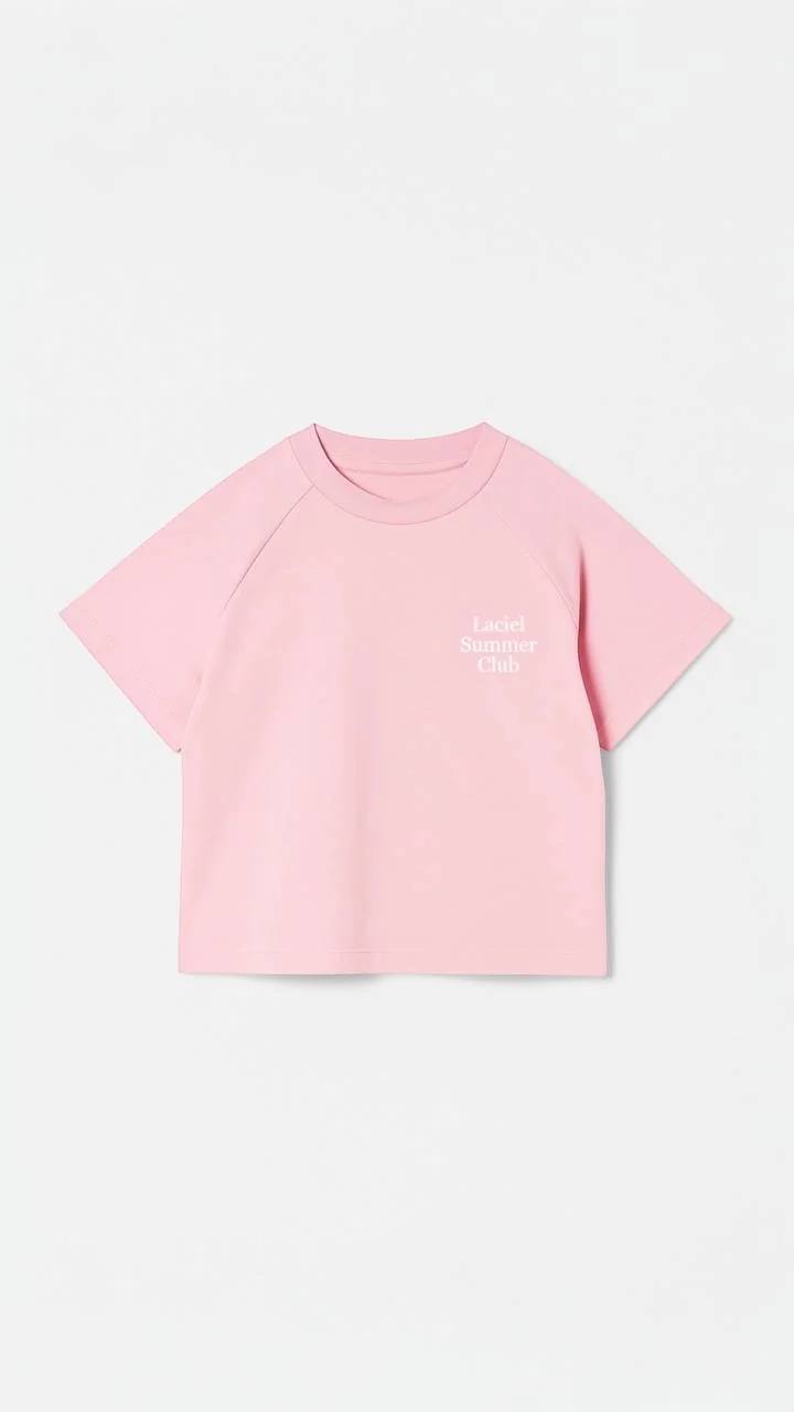 Pink Tshirt - LaCiel Summer Club - 2-7Y