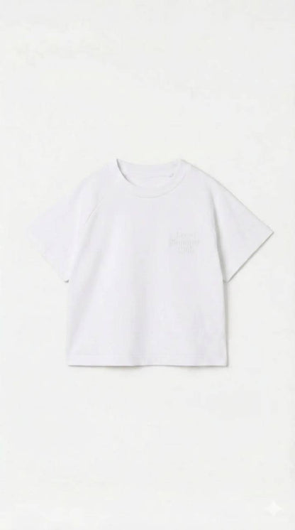 White Tshirt - LaCiel Summer Club - 2-7Y