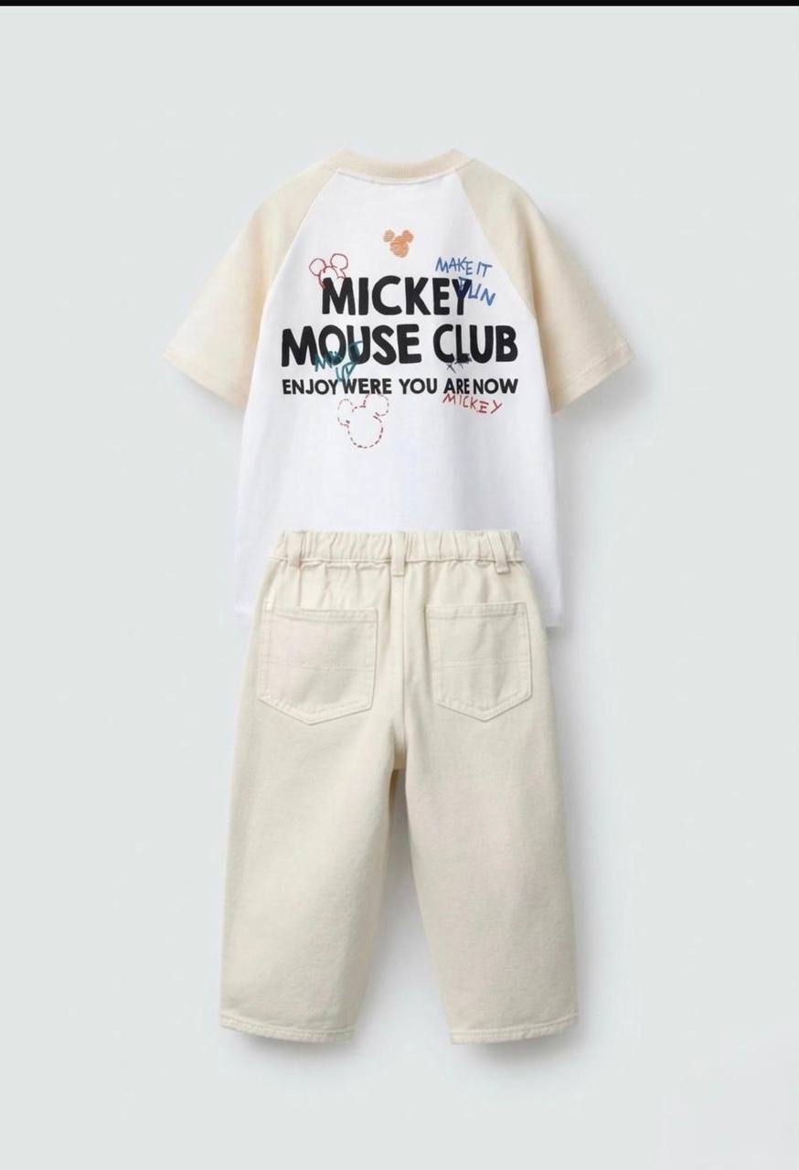 Pants & Tshirt Set - Mickey Mouse Club - 2-7Y
