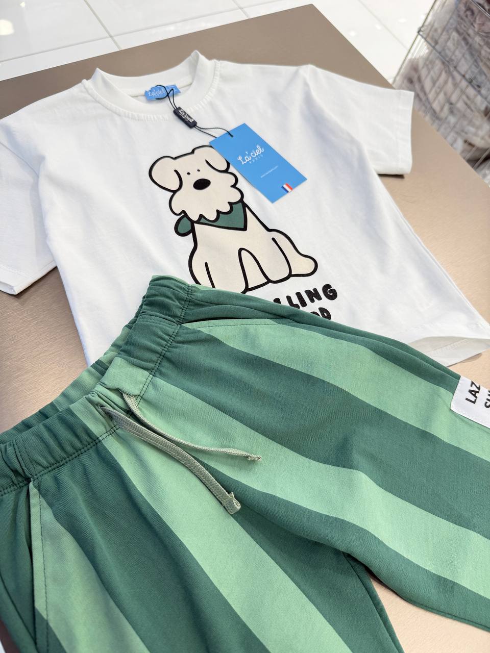 Patrolling the Hood - Pants & Tshirt Set - 2-7Y