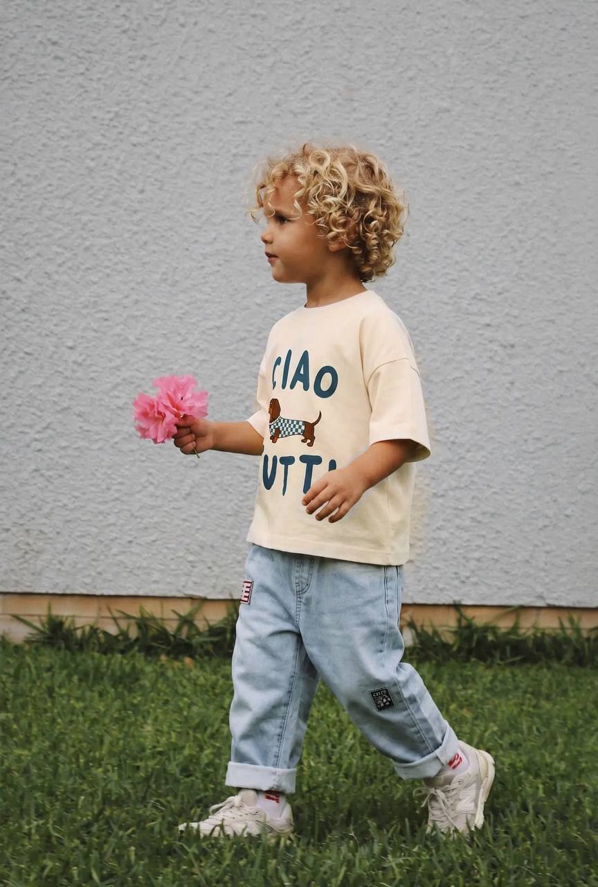 CIAO TUTTI DOG - Tshirt - 2-7Y