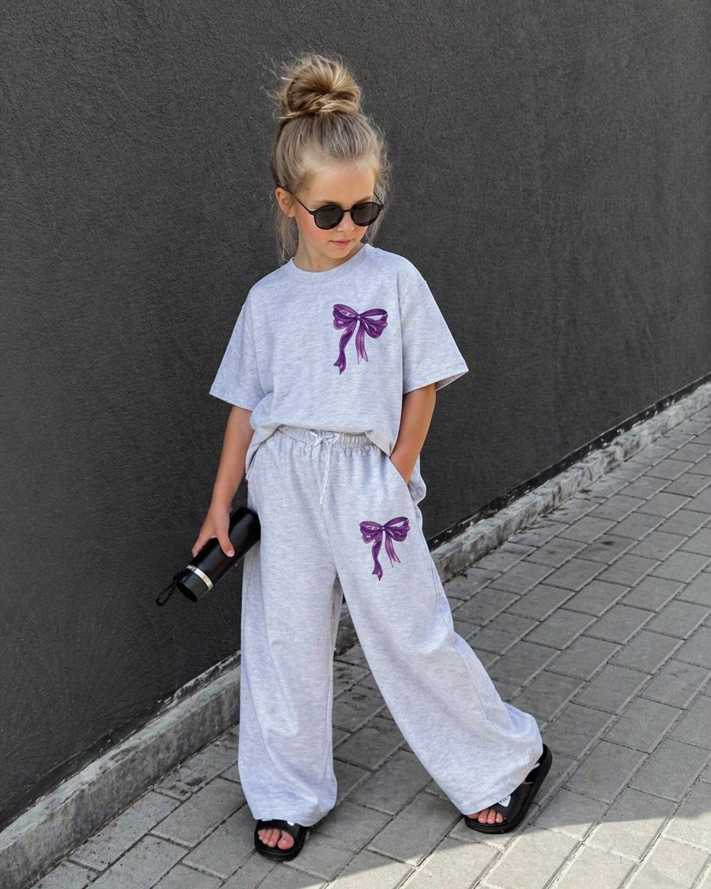 The Purple Ribbon - Pants & Tshirt Set - 3-10Y