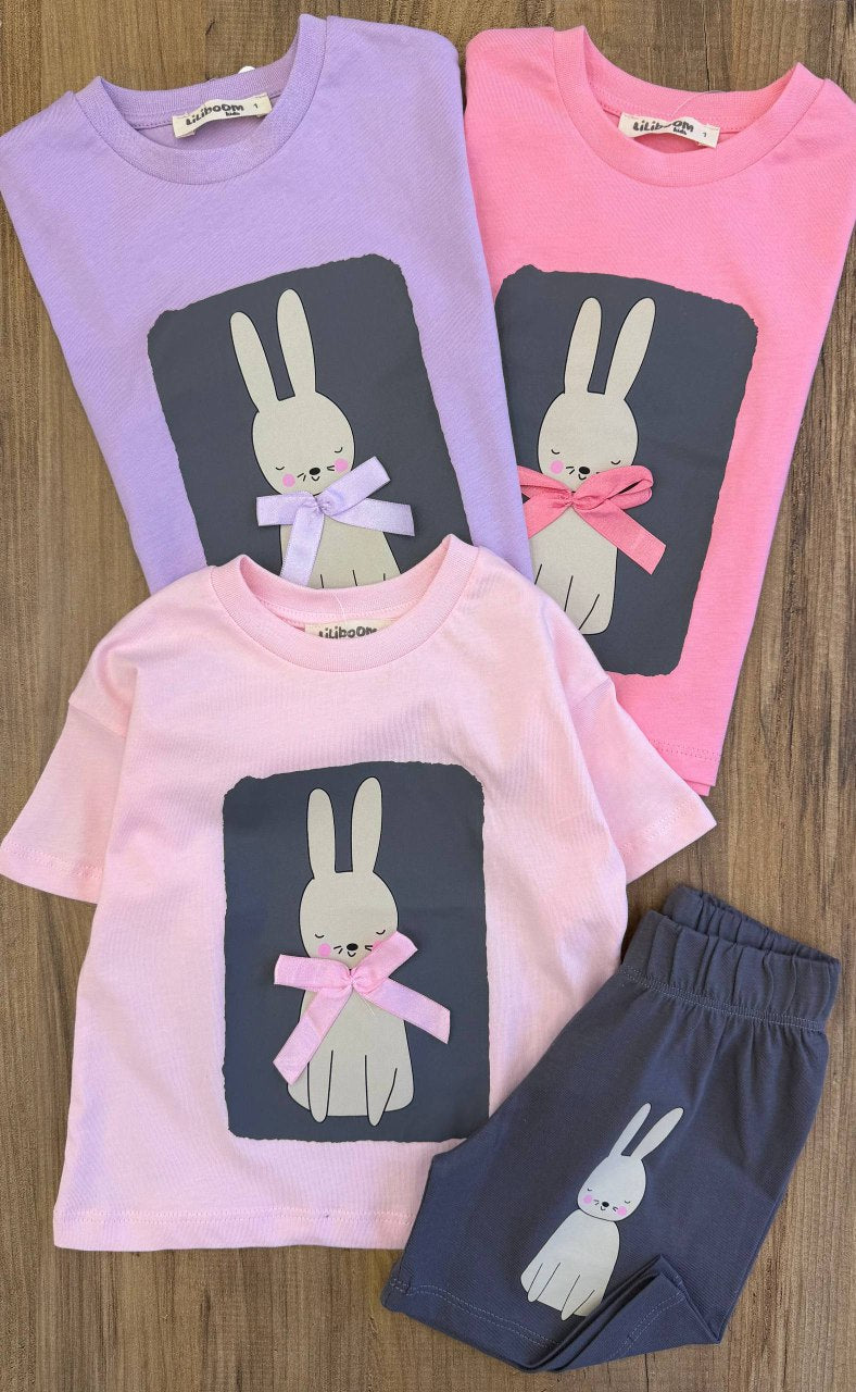 Pyjamas - Purple Bunny - 1-5Y