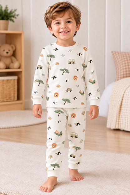 Boy Cotton Pyjamas - Adventures - 1-4Y
