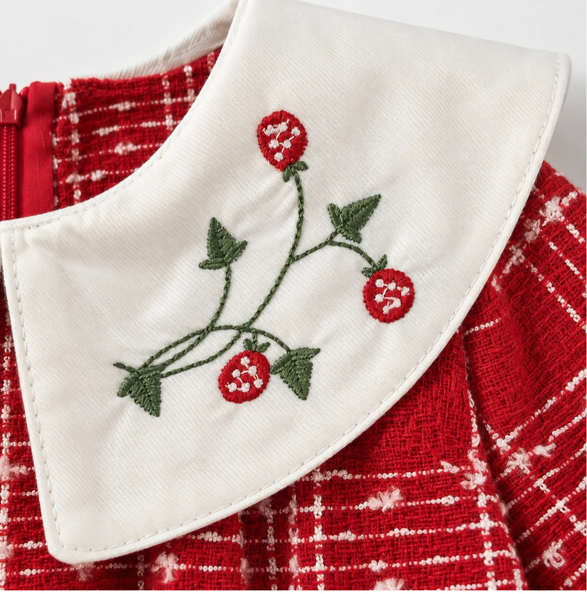 Holly Belle Plaid Dress with Socks - 1-4Y