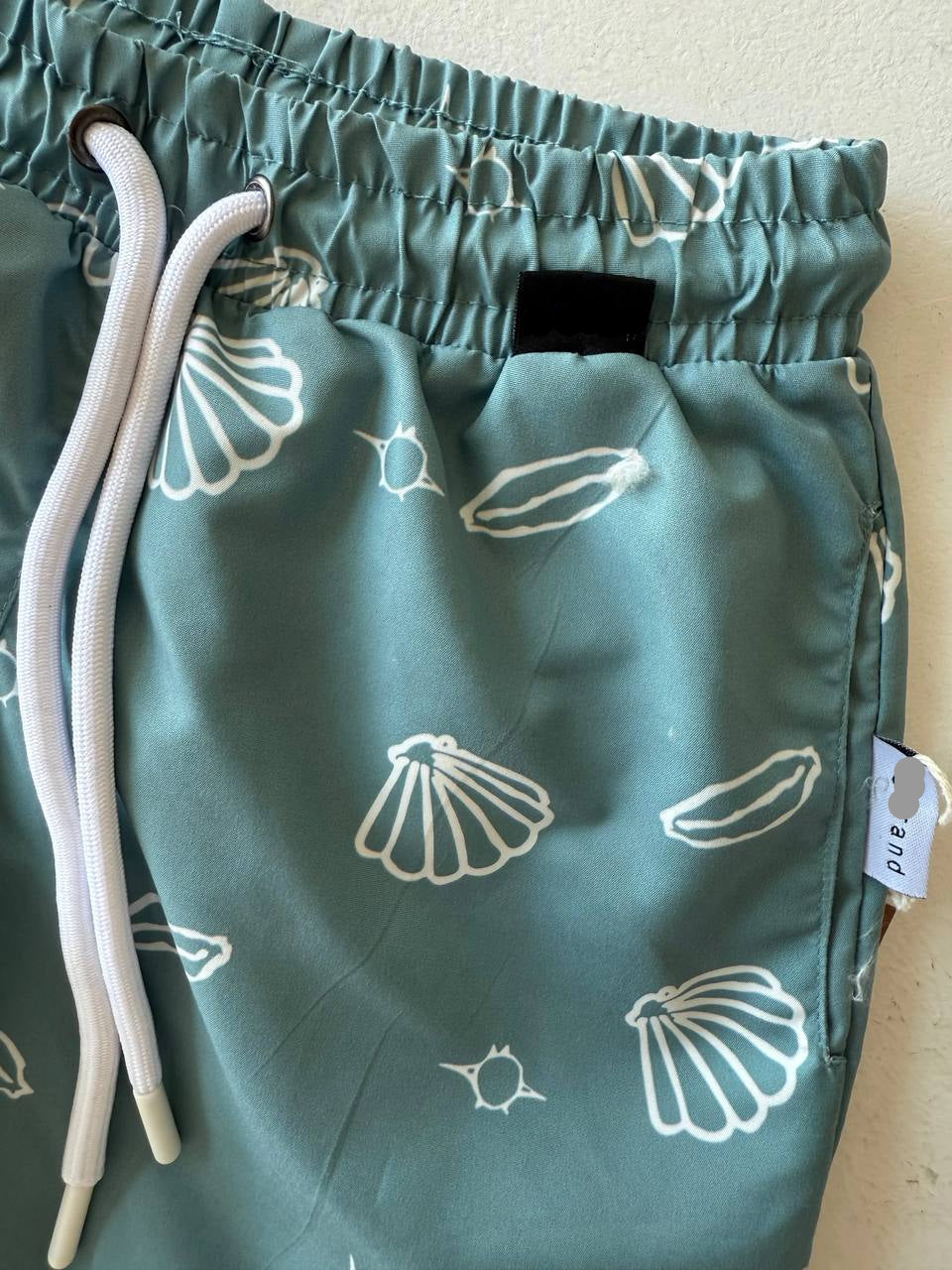 Boy Seashell Swim Shorts - 3-9Y