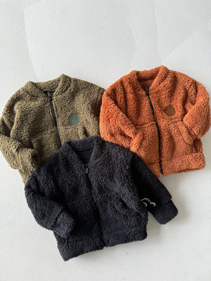 Shepherd Jacket - Black/Olive Green - 6M-4Y