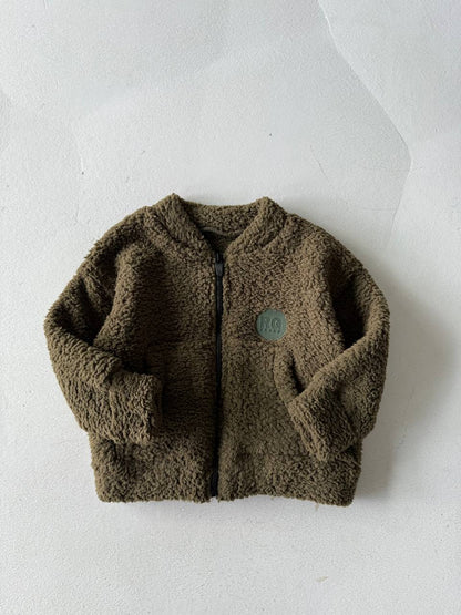 Shepherd Jacket - Black/Olive Green - 6M-4Y