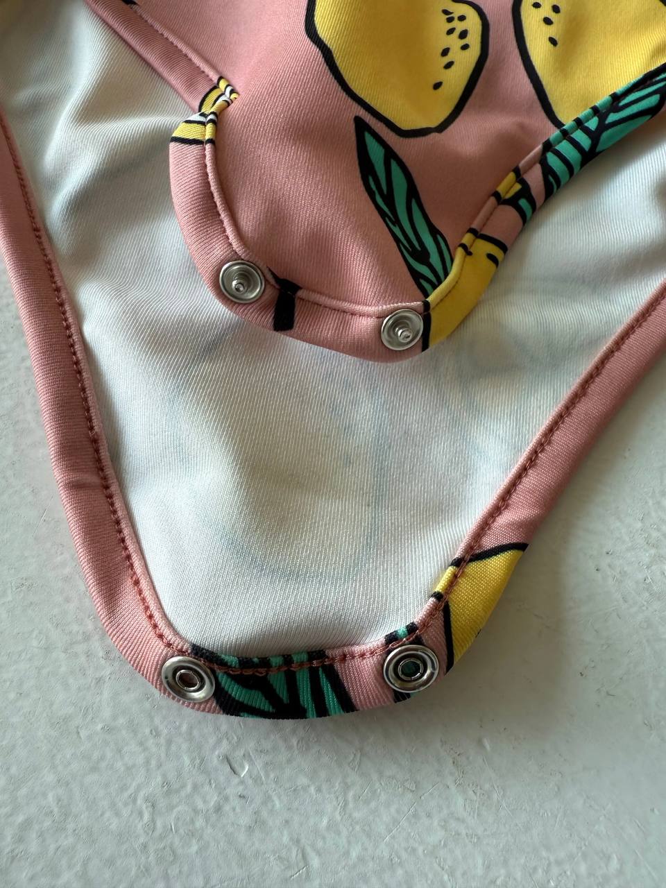 Mediterranean Lemon One Piece Swimsuit - 6M-4Y