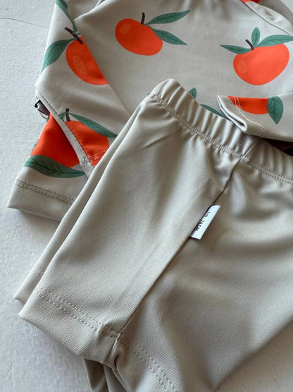 Oranges Long Sleave Swimsuit - 6M-4Y