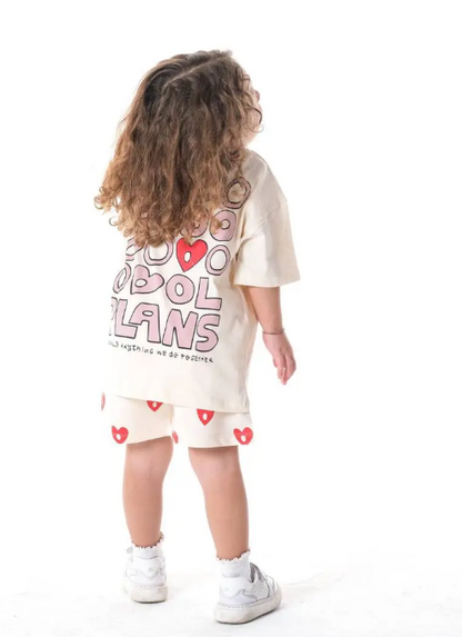 C❤️❤️L Plans - Short & Tshirt Set - 2-7Y