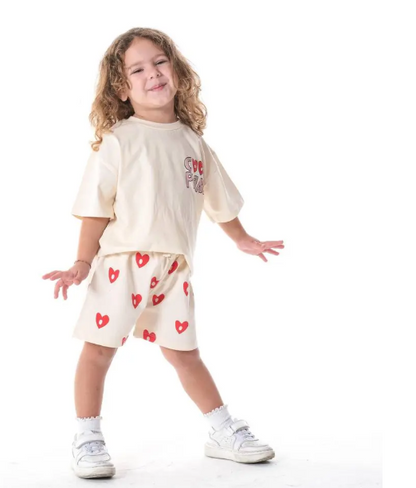 C❤️❤️L Plans - Short & Tshirt Set - 2-7Y