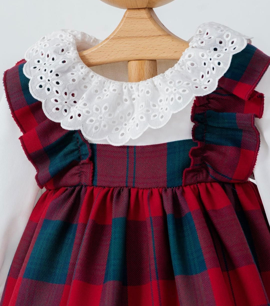 Festive Finch Dress - 100% Cotton - 6-36M