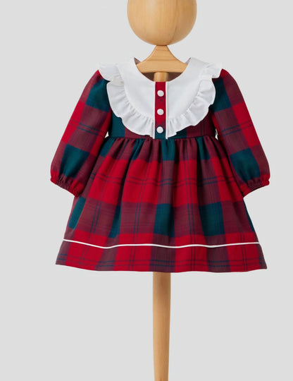 Jingle Bell Dress - 100% Cotton - 6-36M