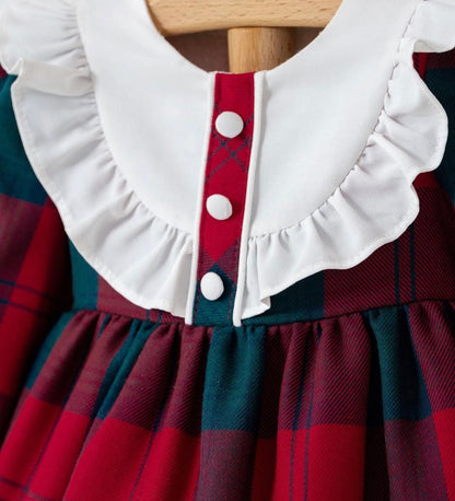 Jingle Bell Dress - 100% Cotton - 6-36M