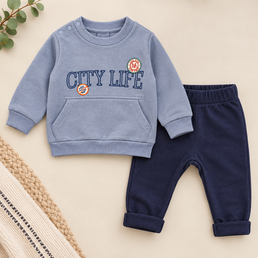 City Life Baby Set - 6M-2Y