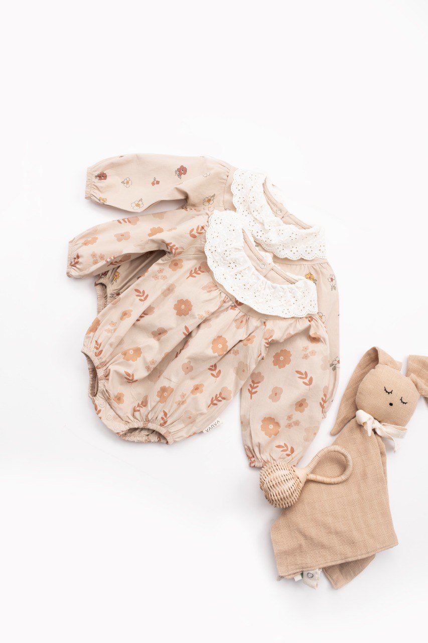 Meadow Bloom Romper - 3-24M