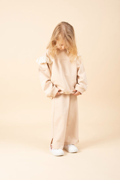 Tiny Elegance Set - Beige/Pink/Muted Mauve - 1-6Y