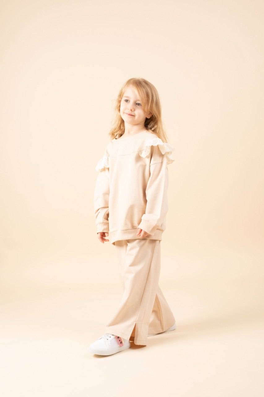 Tiny Elegance Set - Beige/Pink/Brown - 1-6Y