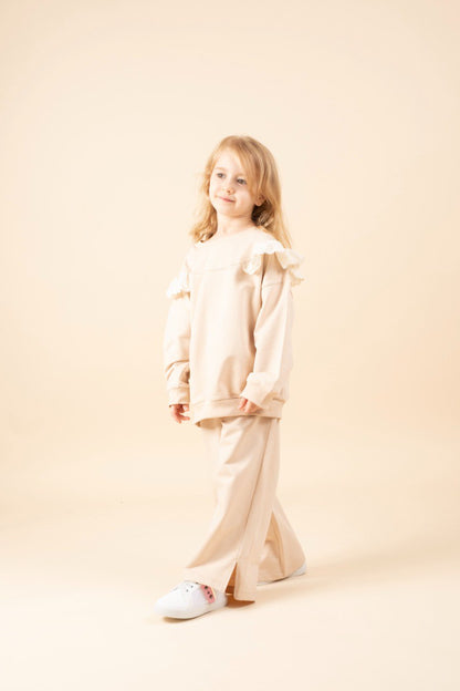 Tiny Elegance Set - Beige/Pink/Muted Mauve - 1-6Y