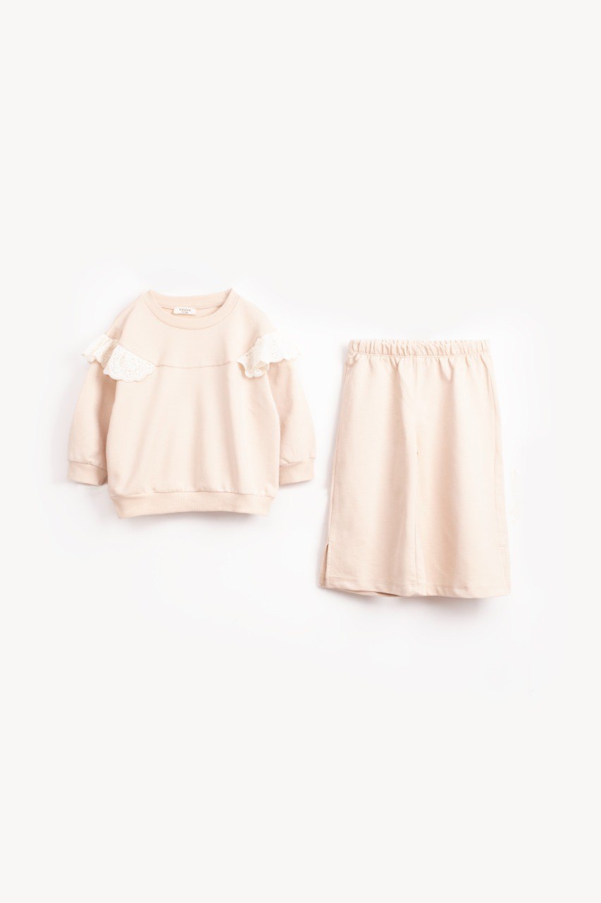 Tiny Elegance Set - Beige/Pink/Brown - 1-6Y