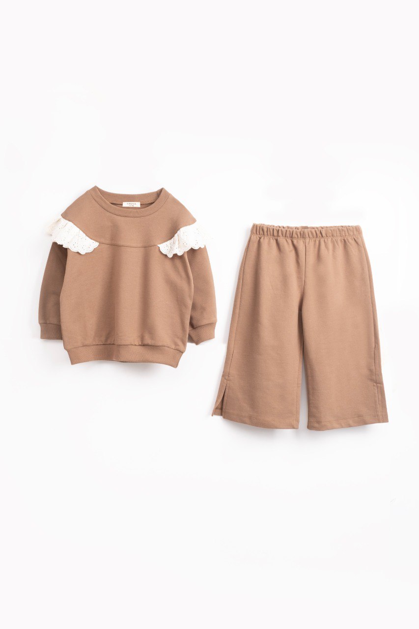 Tiny Elegance Set - Beige/Pink/Brown - 1-6Y